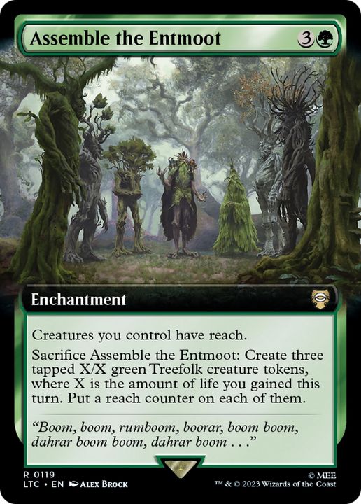 Assemble the Entmoot in the group Magic the Gathering / Types / Enchantment / Enchantment at Proxyprinters.com (90375)