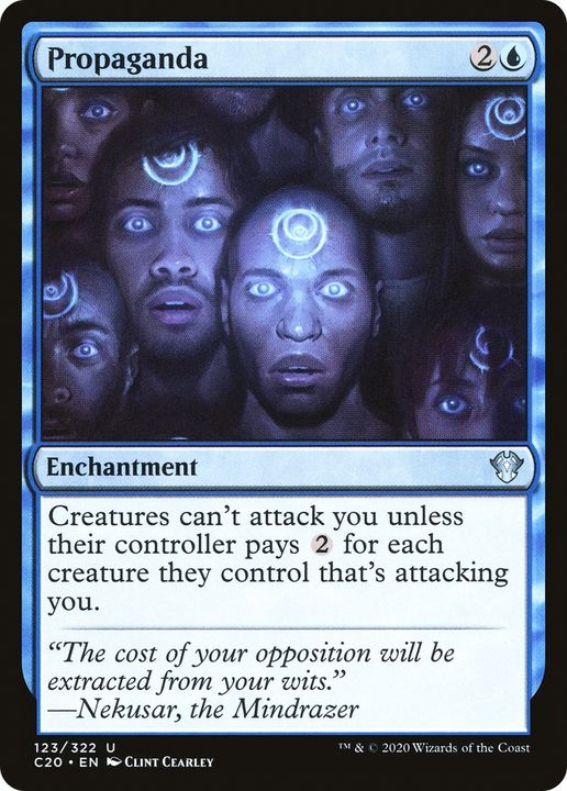 Propaganda in the group Magic the Gathering / Sets / Commander 2020 at Proxyprinters.com (90380)