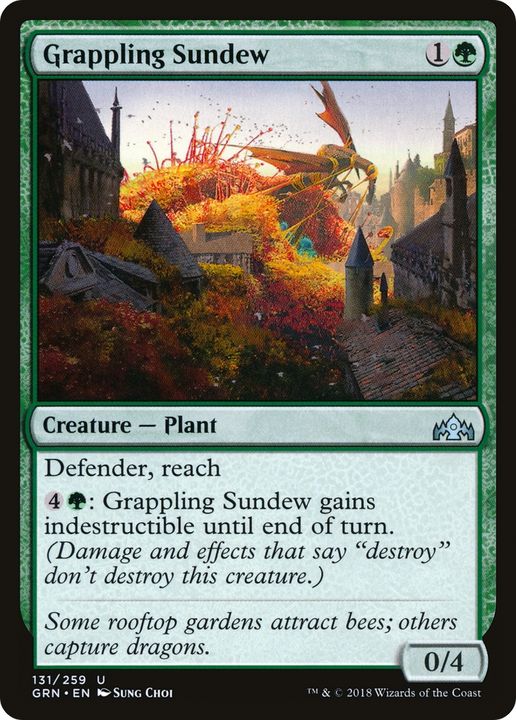 Grappling Sundew in the group Magic the Gathering / Types / Colors / Green at Proxyprinters.com (90381)