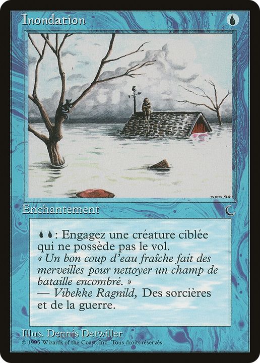 Flood in the group Magic the Gathering / Types / Enchantment / Enchantment at Proxyprinters.com (90390)