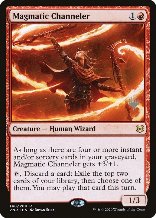 Magmatic Channeler in the group Magic the Gathering / Sets / Zendikar Rising Promos at Proxyprinters.com (90397)