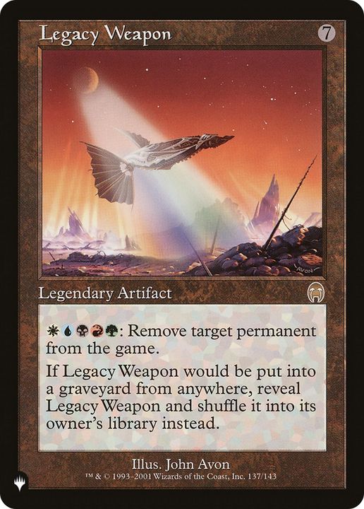 Legacy Weapon in the group Magic the Gathering / Sets / The List at Proxyprinters.com (90409)