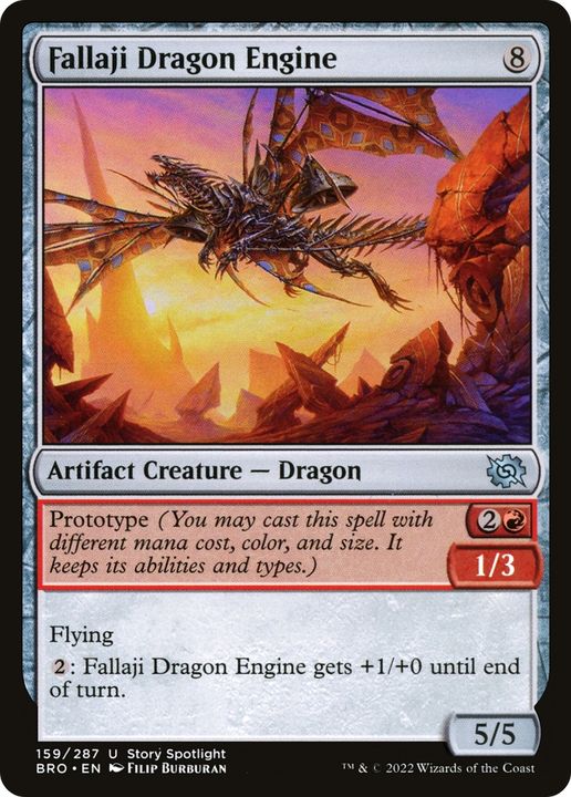 Fallaji Dragon Engine in the group Magic the Gathering / Types / Colors / Colorless at Proxyprinters.com (90451)