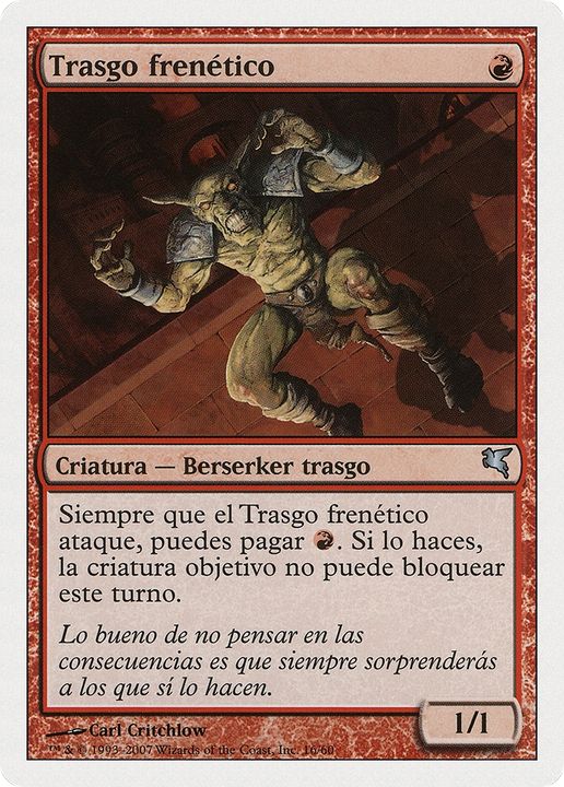 Frenzied Goblin in the group Magic the Gathering / Types / Colors / Red at Proxyprinters.com (90481)