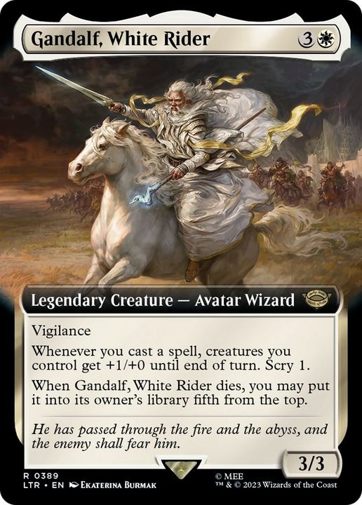 Gandalf, White Rider in the group Advanced search at Proxyprinters.com (9050)