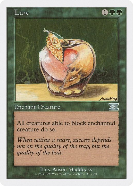 Lure in the group Magic the Gathering / Types / Colors / Green at Proxyprinters.com (90515)