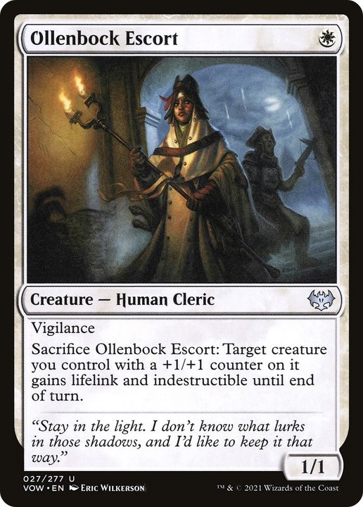 Ollenbock Escort in the group Magic the Gathering / Types / Colors / White at Proxyprinters.com (90529)