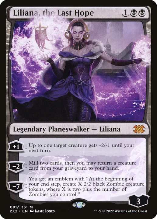 Liliana, the Last Hope in the group Magic the Gathering / Types / Colors / Black at Proxyprinters.com (90539)