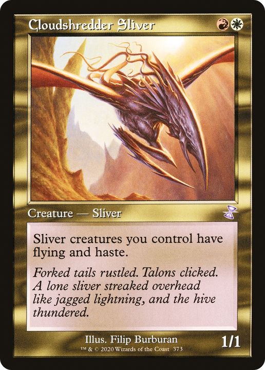 Cloudshredder Sliver in the group Magic the Gathering / Sets / Time Spiral Remastered at Proxyprinters.com (90553)