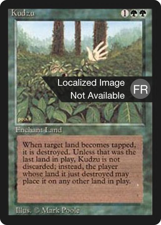 Kudzu in the group Magic the Gathering / Types / Colors / Green at Proxyprinters.com (90560)