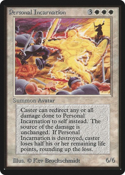 Personal Incarnation in the group Magic the Gathering / Types / Colors / White at Proxyprinters.com (90563)