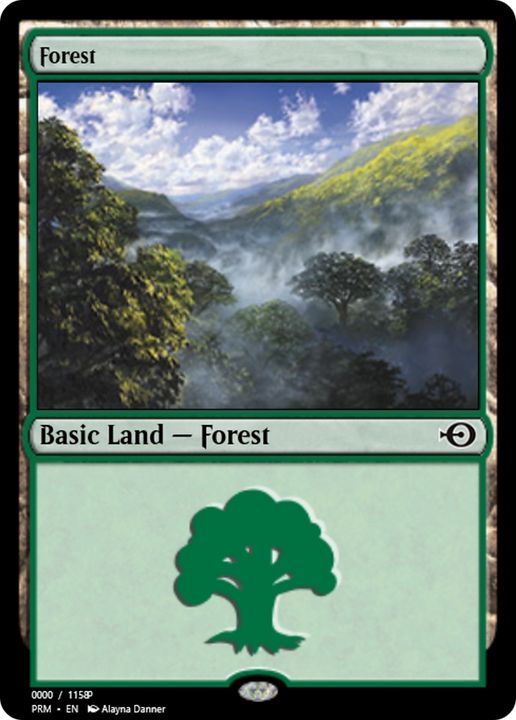 Forest in the group Magic the Gathering / Types / Land / Forest at Proxyprinters.com (90565)