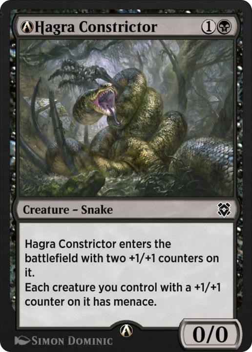 A-Hagra Constrictor in the group Magic the Gathering / Sets / Zendikar Rising at Proxyprinters.com (90567)