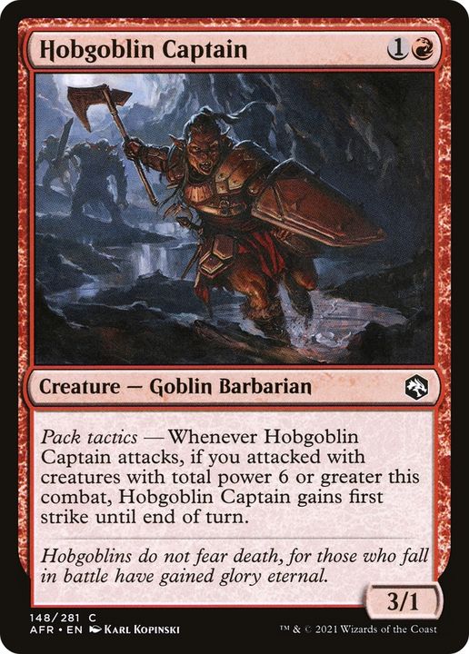 Hobgoblin Captain in the group Advanced search at Proxyprinters.com (90572)