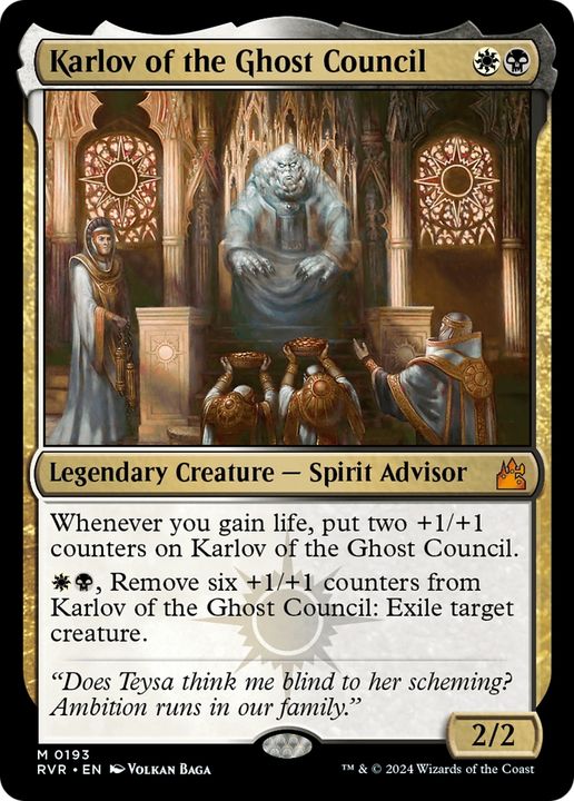 Karlov of the Ghost Council in the group Magic the Gathering / Sets / Ravnica: City of Guilds Promos at Proxyprinters.com (90579)