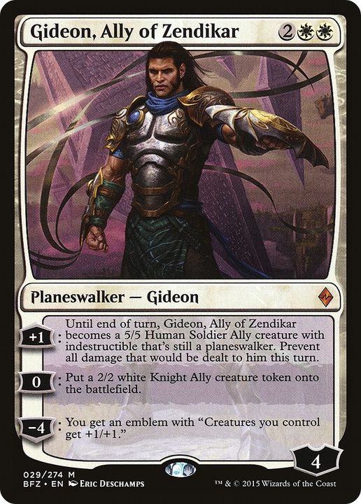 Gideon, Ally of Zendikar in the group Advanced search at Proxyprinters.com (9059)