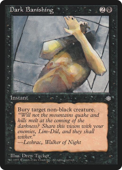 Dark Banishing in the group Magic the Gathering / Types / Colors / Black at Proxyprinters.com (90616)