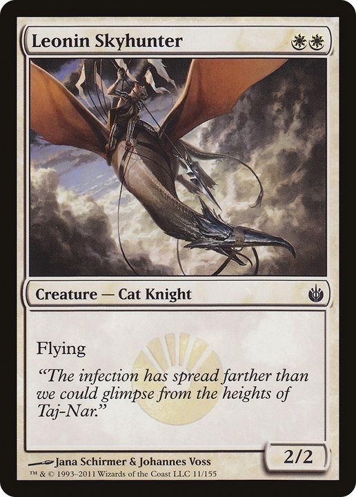 Leonin Skyhunter in the group Magic the Gathering / Types / Colors / White at Proxyprinters.com (90635)