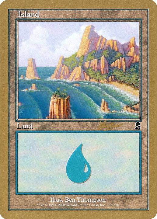 Island in the group Magic the Gathering / Sets / World Championship Decks 2002 at Proxyprinters.com (90651)