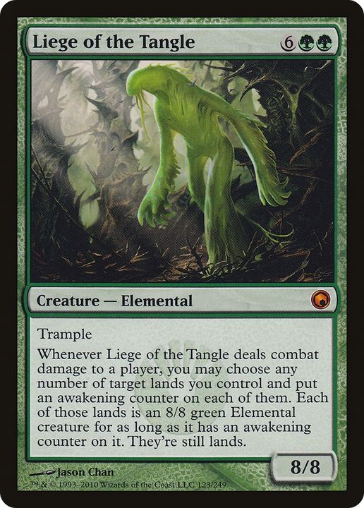 Liege of the Tangle in the group Magic the Gathering / Types / Colors / Green at Proxyprinters.com (90660)