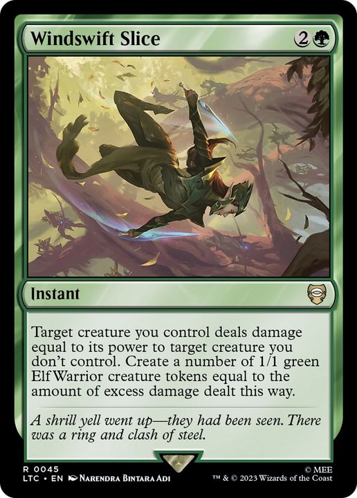 Windswift Slice in the group Magic the Gathering / Types / Colors / Green at Proxyprinters.com (90681)