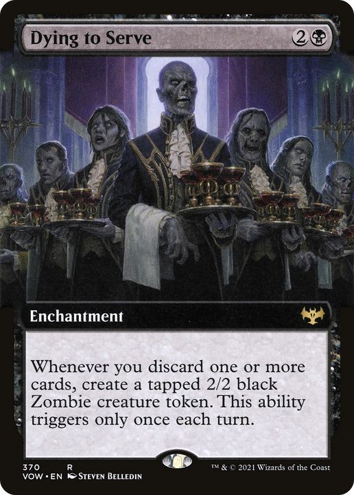 Dying to Serve in the group Magic the Gathering / Types / Enchantment / Enchantment at Proxyprinters.com (90692)