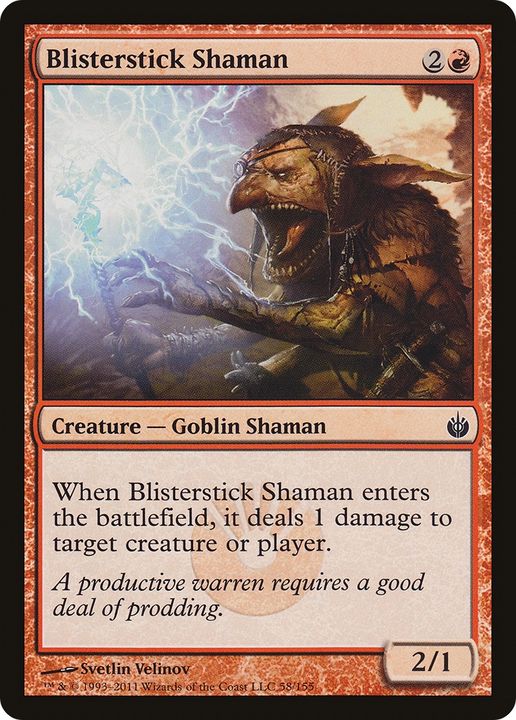 Blisterstick Shaman in the group Advanced search at Proxyprinters.com (90696)