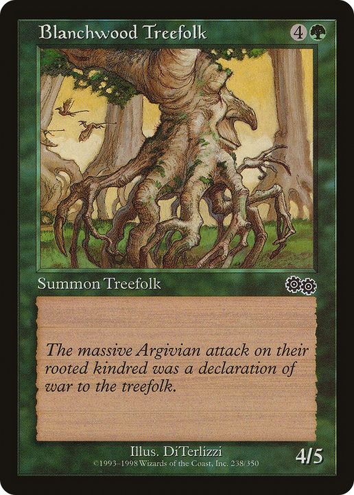 Blanchwood Treefolk in the group Magic the Gathering / Types / Colors / Green at Proxyprinters.com (90710)