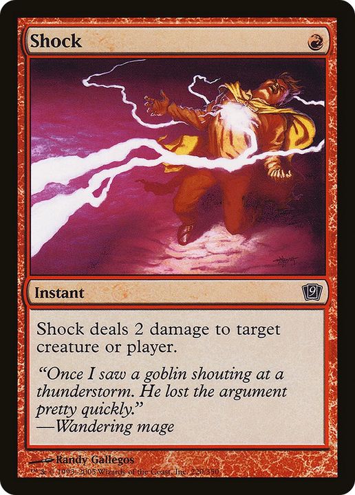 Shock in the group Magic the Gathering / Types / Colors / Red at Proxyprinters.com (90734)