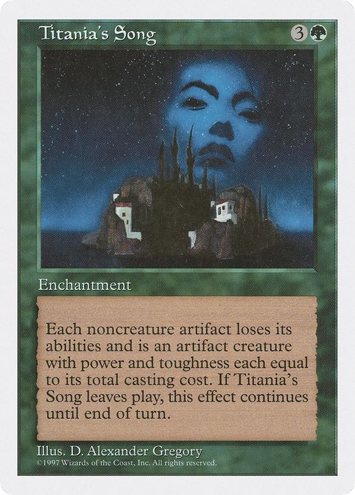 Titania's Song in the group Magic the Gathering / Sets / Fifth Edition at Proxyprinters.com (90745)