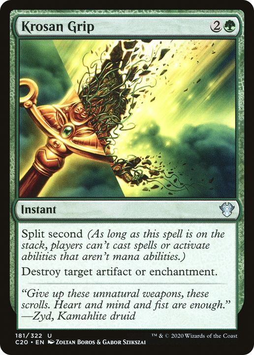 Krosan Grip in the group Magic the Gathering / Types / Colors / Green at Proxyprinters.com (90746)