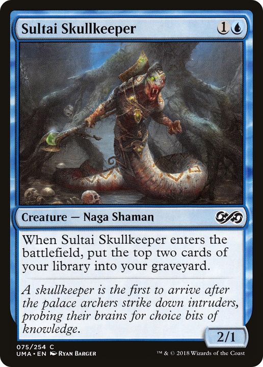 Sultai Skullkeeper in the group Magic the Gathering / Sets / Ultimate Masters Tokens at Proxyprinters.com (90751)