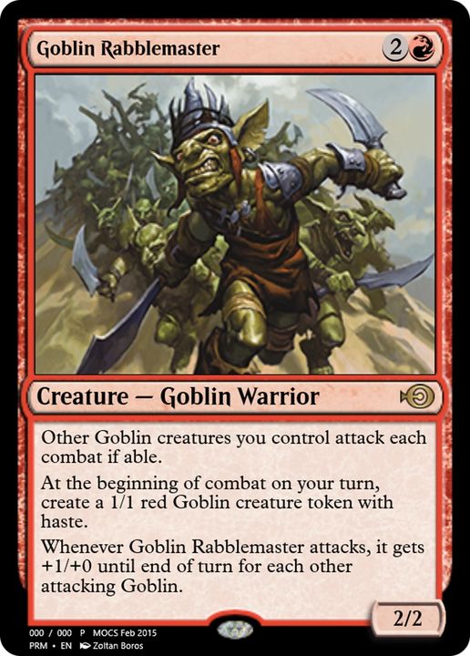 Goblin Rabblemaster in the group Advanced search at Proxyprinters.com (90753)