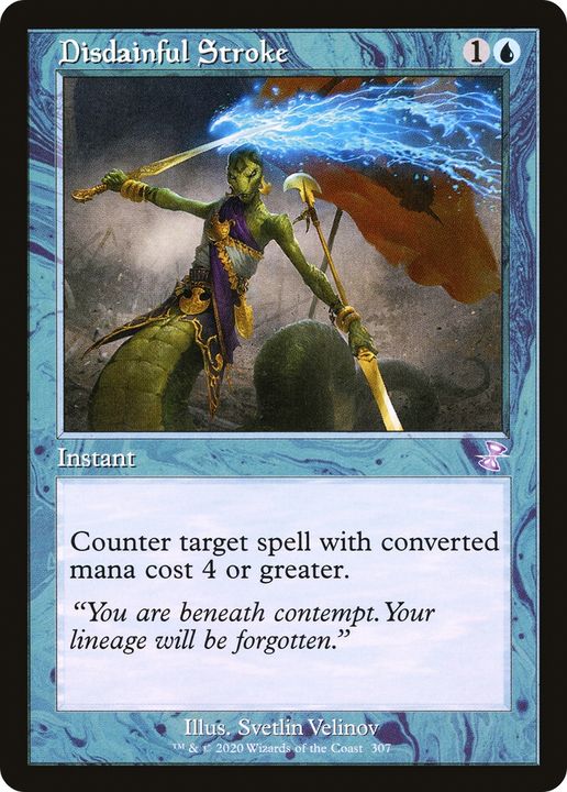 Disdainful Stroke in the group Magic the Gathering / Types / Colors / Blue at Proxyprinters.com (90756)