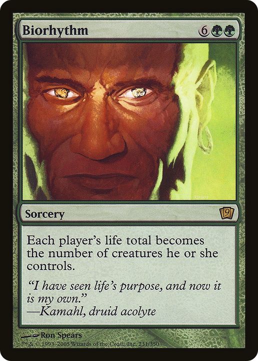 Biorhythm in the group Magic the Gathering / Types / Colors / Green at Proxyprinters.com (90764)