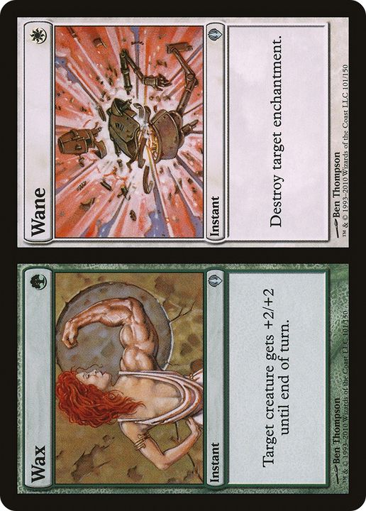 Wax // Wane in the group Magic the Gathering / Types / Colors / Multicolors / G, W at Proxyprinters.com (90786)