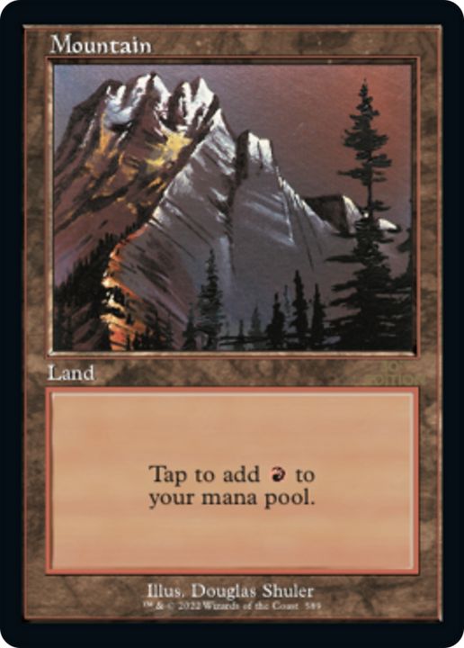 Mountain in the group Magic the Gathering / Sets / 30th Anniversary Edition at Proxyprinters.com (90804)