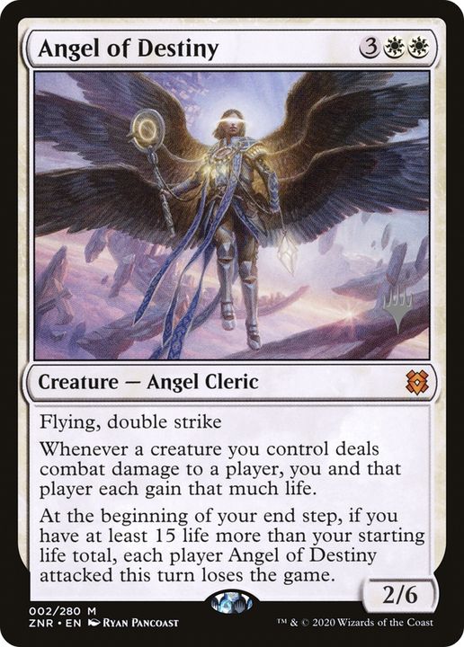 Angel of Destiny in the group Magic the Gathering / Sets / Zendikar Rising Promos at Proxyprinters.com (90849)