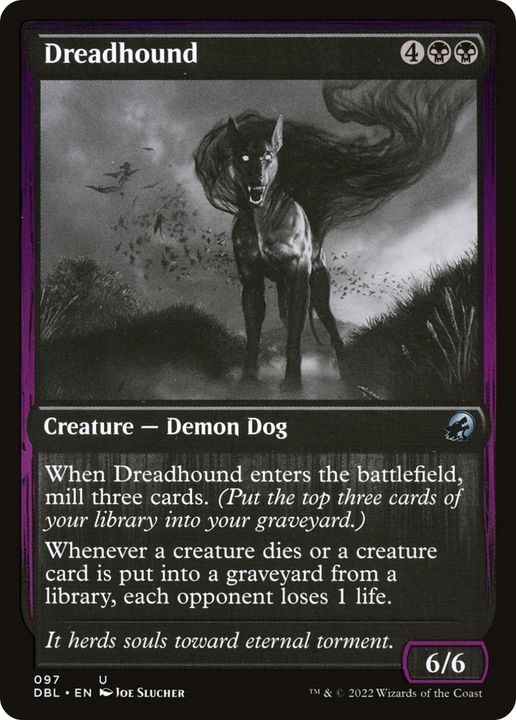 Dreadhound in the group Magic the Gathering / Sets / Innistrad: Double Feature at Proxyprinters.com (90852)