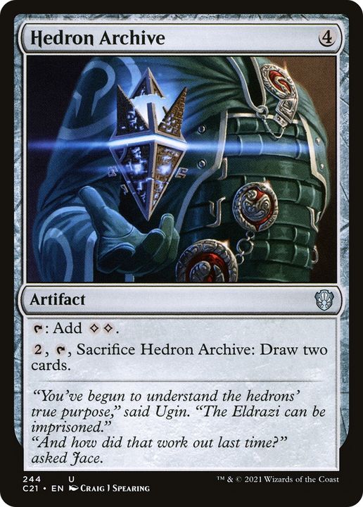 Hedron Archive in the group Magic the Gathering / Sets / Commander 2021 at Proxyprinters.com (90867)