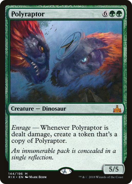 Polyraptor in the group Magic the Gathering / Types / Colors / Green at Proxyprinters.com (90874)