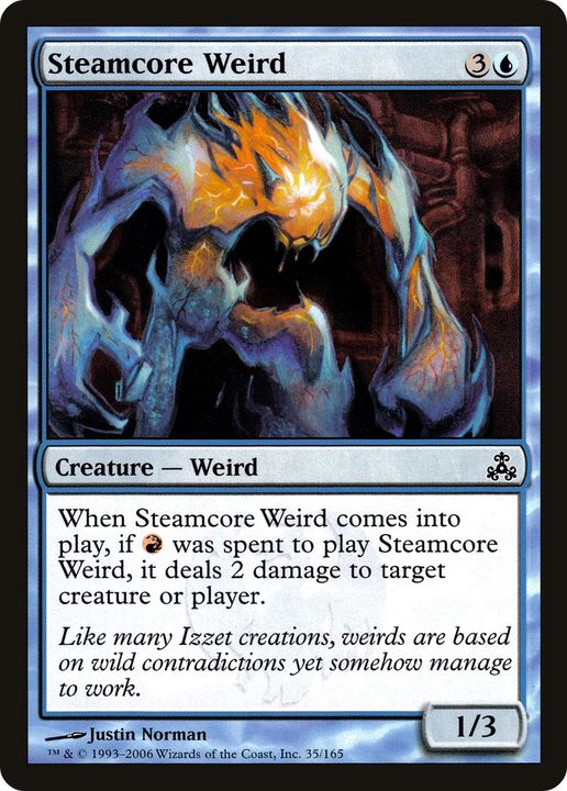 Steamcore Weird in the group Magic the Gathering / Types / Colors / Blue at Proxyprinters.com (90905)