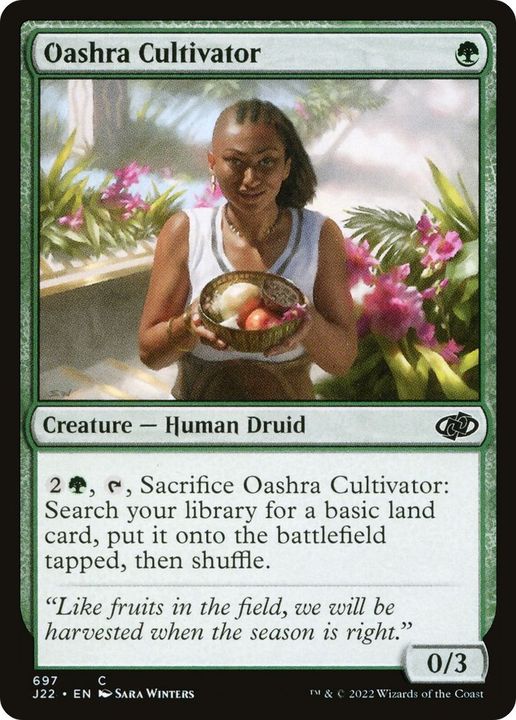 Oashra Cultivator in the group Magic the Gathering / Sets / Jumpstart 2022 at Proxyprinters.com (9092)