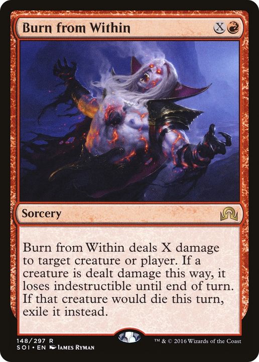 Burn from Within in the group Magic the Gathering / Types / Colors / Red at Proxyprinters.com (90923)