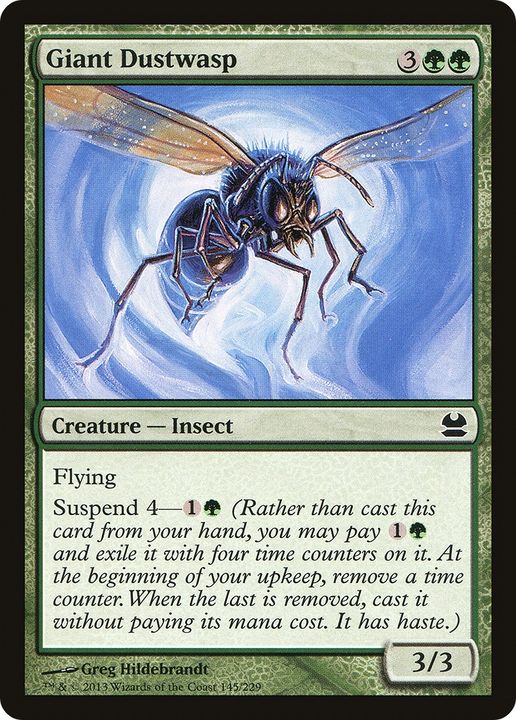 Giant Dustwasp in the group Magic the Gathering / Types / Colors / Green at Proxyprinters.com (90928)