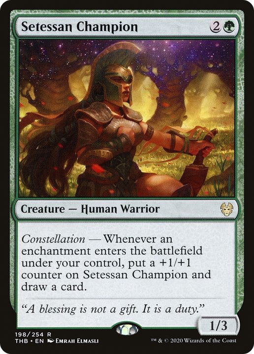 Setessan Champion in the group Magic the Gathering / Types / Creatures / Warrior at Proxyprinters.com (90942)