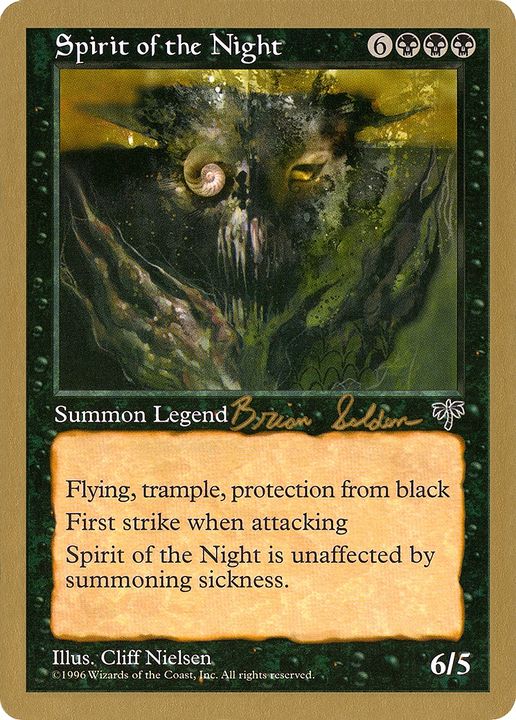 Spirit of the Night in the group Magic the Gathering / Types / Colors / Black at Proxyprinters.com (90949)