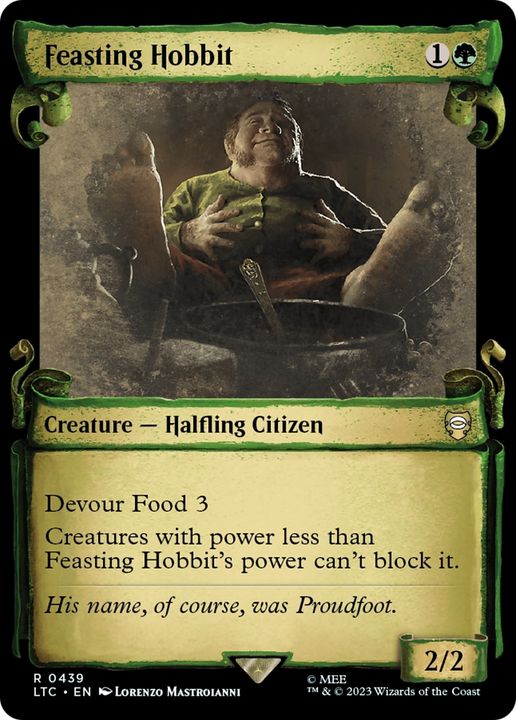 Feasting Hobbit in the group Advanced search at Proxyprinters.com (90950)