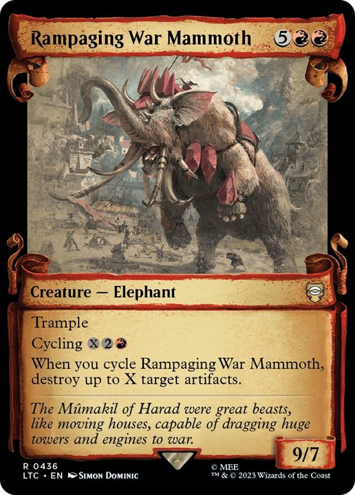 Rampaging War Mammoth in the group Advanced search at Proxyprinters.com (90984)