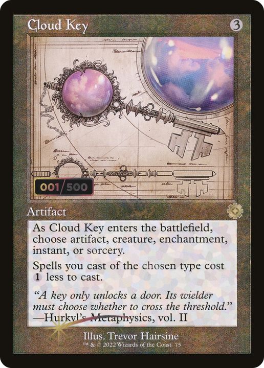 Cloud Key in the group Magic the Gathering / Types / Artifacts / Artifact at Proxyprinters.com (90987)